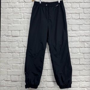 Obermeyer Vintage Black Ski Snow Pants Ladies Size 14 Made in Korea FLAWED